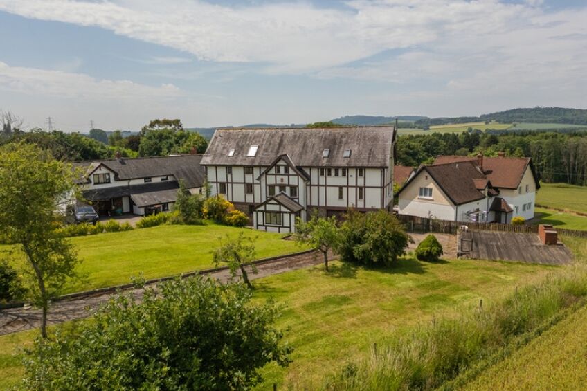 The Great Barn, Pentrepoeth Road, NP10. For sale with Clarke & Partners estate agent.